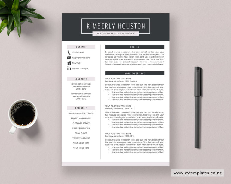 Curriculum vitae format in word image