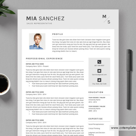 New Zealand Job Winning Cv Template For Ms Word Best Selling Cv