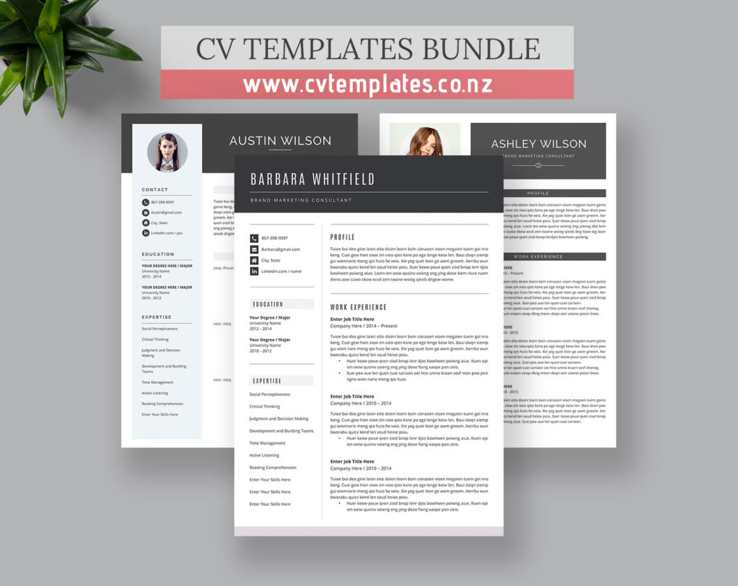 Make a Strong First Impression with these Professional Resume Templates ...